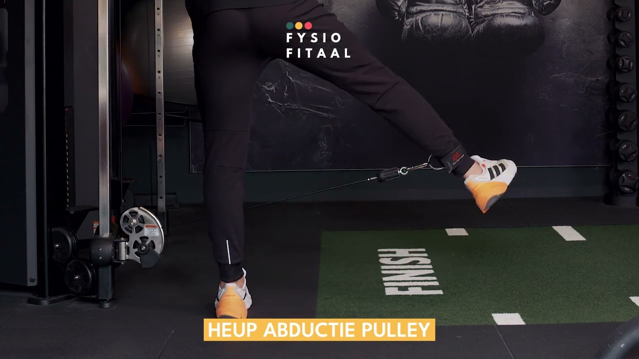 Video thumbnail: Heup abductie pulley — instructievideo