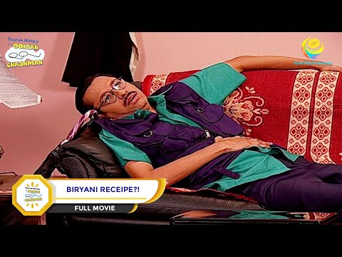 Biryani Receipe?! | FULL MOVIE |  Taarak Mehta Ka Ooltah Chashmah | तारक मेहता