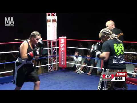 EWCB/EBA BOXING 23/07/2016 - Chelsea Jones vs Stacy Hayes