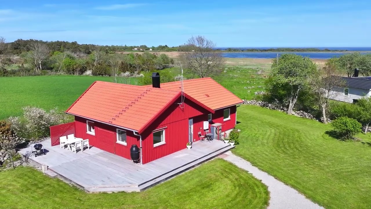 96 m² Villa på Källahamnsvägen 93C Källa Borgholms kommun - video