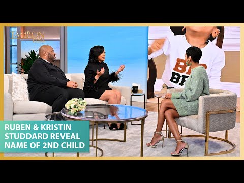 Ruben Studdard & His Wife Kristin Reveal the Name of Their Second Child