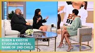 Ruben Studdard &amp; His Wife Kristin Reveal the Name of Their Second Child