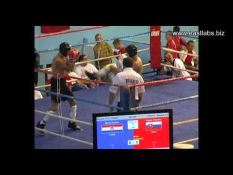 Peter Franko SVK vs.Mate Rudan CRO MS SERBIA 2010 part1.wmv