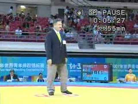 WM 07 JUN 120kg FS ODGERELT Tsoodol MGL - MATUCHIN Nick GER