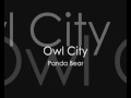 Panda Bear (Owl City) lyrics 