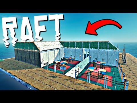 BUILDING NEW UTOPIA! The Most EPIC Raft Base EVER! - Raft Gameplay
