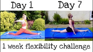 How Much Can I Improve My Flexibility In 7 Days? // Realistic Flexibility Challenge