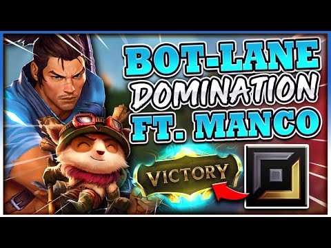 ABUSE THIS NEW BOT-LANE COMBO TO CRUSH IN EVERY SINGLE GAME (FT. MANCO) - League of Legends
