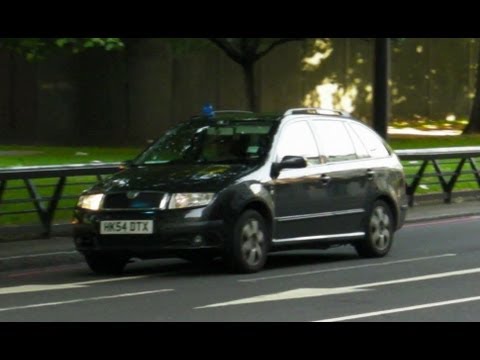 Unmarked Emergency Vehicles London X2