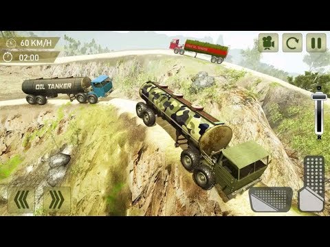 US Army Oil Tanker : Truck Transporter Pro Driver - 3D Car Games Android - Mobil Simulator