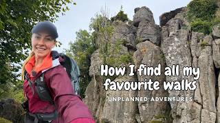 How I Find All My Favourite Walks | Peak District | Unplanned Adventur