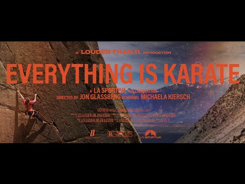 “Everything is Karate” (5.14c) with Michaela Kiersch