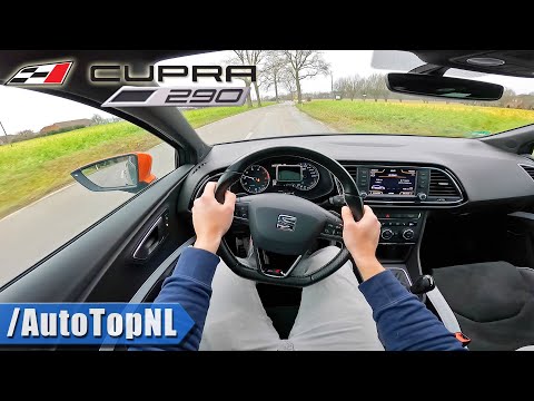 Seat Leon Cupra 290 POV Test Drive by AutoTopNL