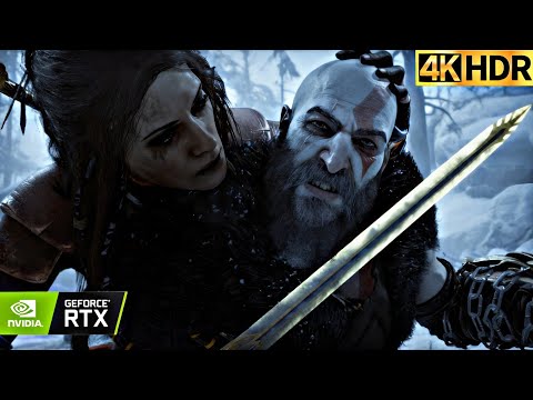 God Of War Ragnarok | Kratos Vs Freya Best Fight [4K HDR 60FPS] Gameplay (RTX)
