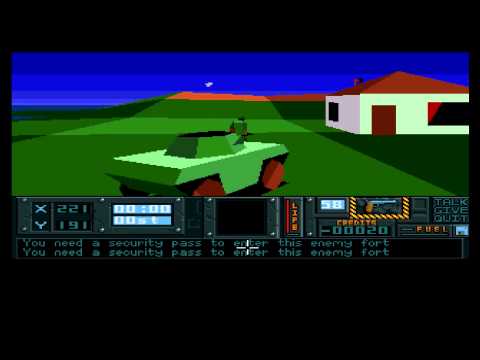 Lukozer Retro Game Review 097 - Hunter - Commodore Amiga