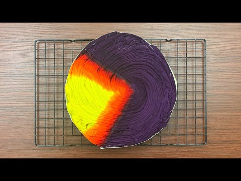Tie-dye pattern : Grape Lava!