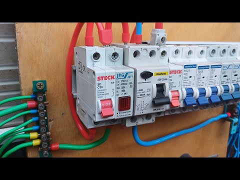 Quadro de distribuição monofasico