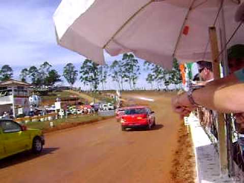 Largada Marcas N - 1ª etapa Campeonato Catarinense de Automobilismo 2010 - Lontras Abril 2010