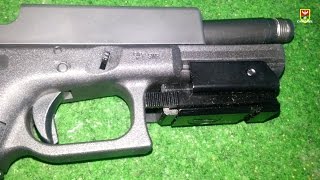 preview picture of video 'GLOCK 17F 9mm pistol with red dot sight'