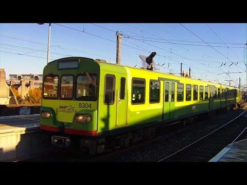 IE 8300 Class Dart Train number 8304 - Connolly Station, Dublin