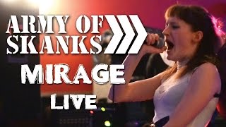 Army Of Skanks - &quot;Mirage&quot; Live @ The Albany (Siouxsie and the Banshees cover)