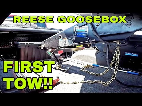 First Tow with the Reese Goosebox! DID IT FAIL THE TEST? Watch!