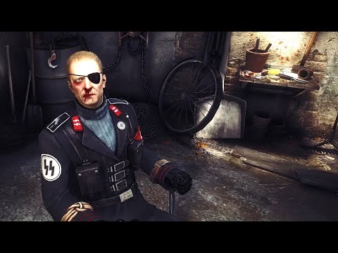 Wolfenstein The New Order Gameplay Walkthrough Part 6 -FIND ANYA| GERMAN COMMANDER  Chainsaw Torture
