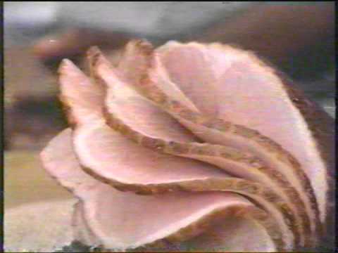 Hillshire Farms brown sugar cured ham 1995 commercial