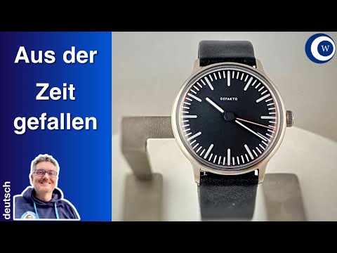 Wer braucht mehr Uhr? Defakto Transit
