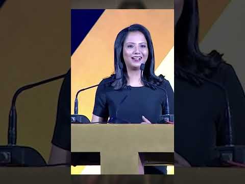 Ridhima  Host CNN Townhall with Union Ministers