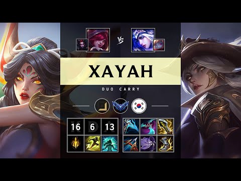 Xayah ADC vs Ashe - KR Diamond Patch 25.05