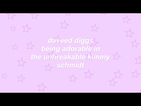 daveed diggs being adorable on unbreakable kimmy schmidt