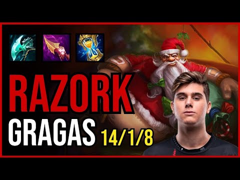 RAZORK - GRAGAS vs SHYVANA Jungle - EUW Grandmaster - Patch 11.3
