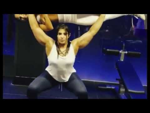 Strong Girl Lift Carry