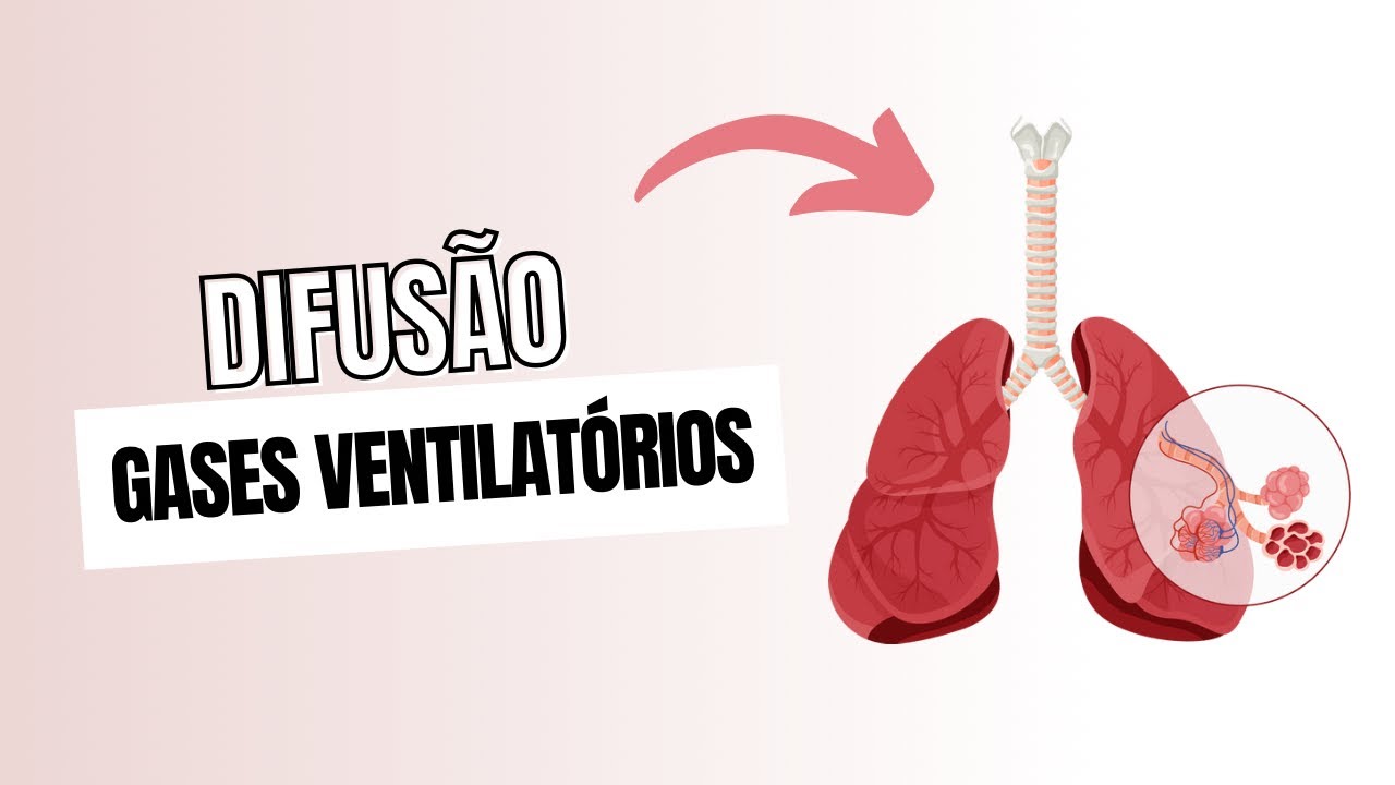 Difusão de gases (LEI DE FICK) | Fisiologia Respiratória