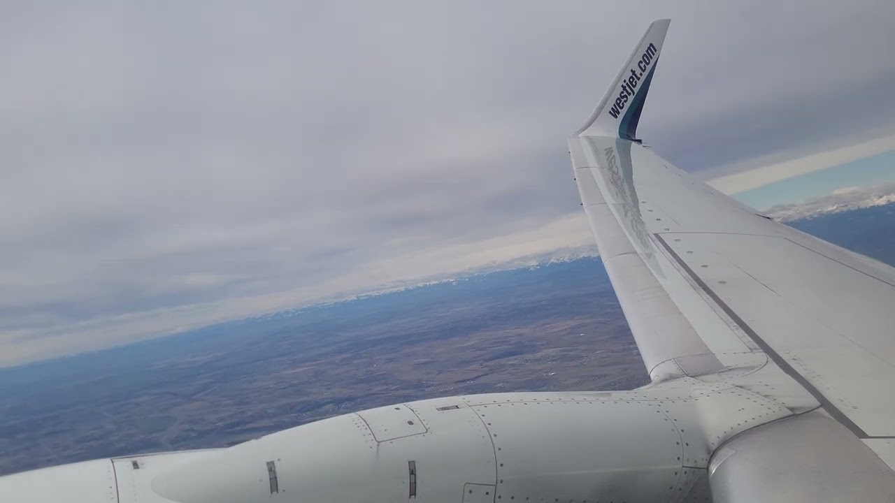 Westjet 737-700 Pushback, Takeoff and Landing YYC-ATL