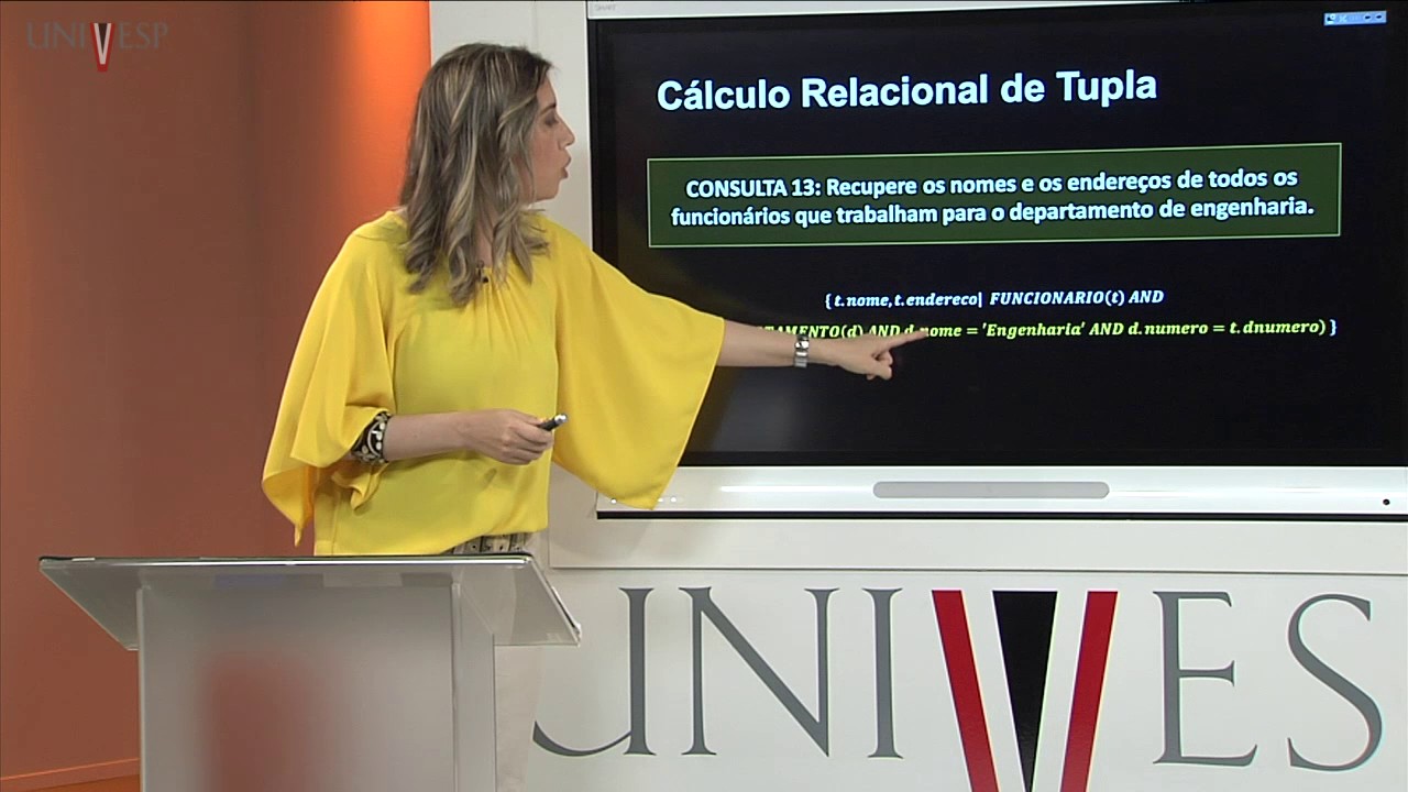 Bancos de Dados - Aula 12 - Linguagem de consulta – Cálculo Relacional