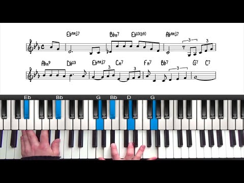 "Misty" Jazz Piano Tutorial: The Easy Way To Learn Jazz Piano
