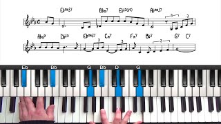 Misty Jazz Piano Tutorial Lesson | PianoGroove.com