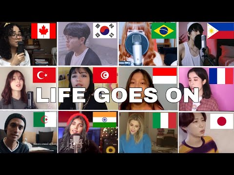 who Sang It Better :BTS (방탄소년단) - Life Goes On (12 different countries )