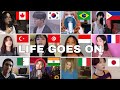 Who Sang It Better BTS 방탄소년단 Life Goes On 12 Different Countries