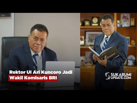 Rektor UI Ari Kuncoro Jadi Wakil Komisaris BRI
