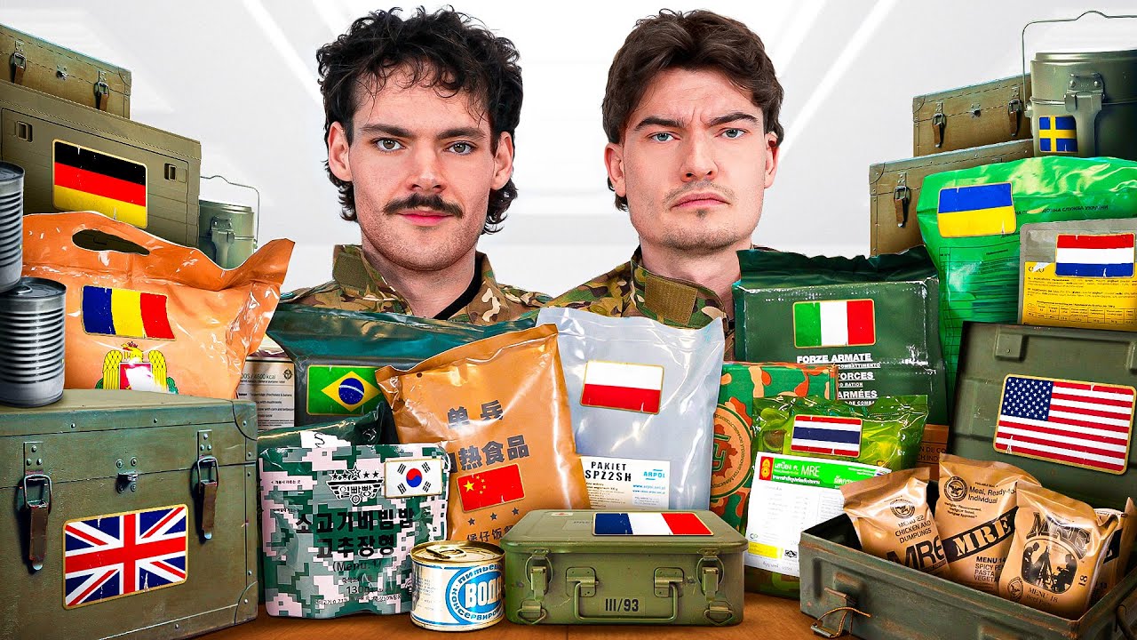 We Tested Military Rations From Every Country!