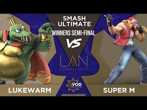 Lukewarm (King K. Rool) vs Super M (Terry) - Winners Semi-Final - LA Super Nexus VII