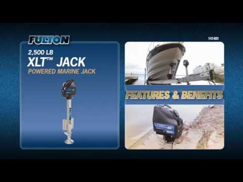 The Fulton® XLT™ Powered Marine Jack: Show Your Boat Who's Boss