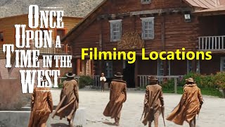 Once Upon a Time In the West ( filming location video ) Ennio Morricone Leone Fonda Bronson