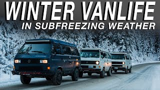 Winter Van Life In Subfreezing Weather - Living The Van Life