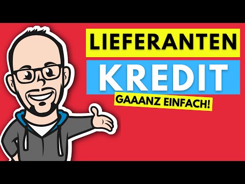 Lieferantenkredit gaaanz einfach! - Kontokorrentkredit, Jahreszinssatz und Skonto berechnen