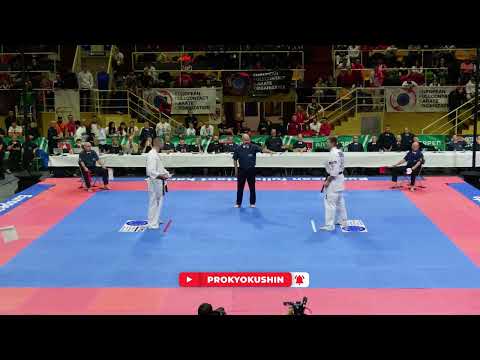 EFKO European Cup, 1/2 +90kg Veselin Fartsov (Bulgaria, aka) - Antanas Klibavičius (Lithuania)