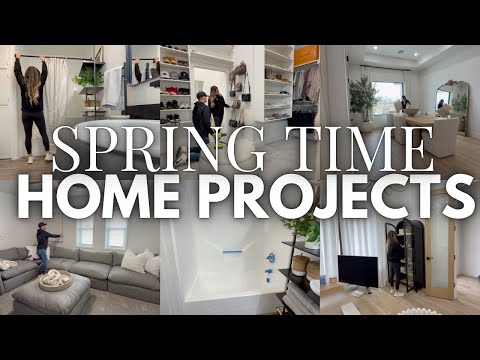 SPRING TIME HOME PROJECTS + UPGRADES | SPRING PROJECTS AT THE BARNHOUSE | 2026 SPRING HOME PROJECTS